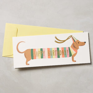 Dog Birthday Card