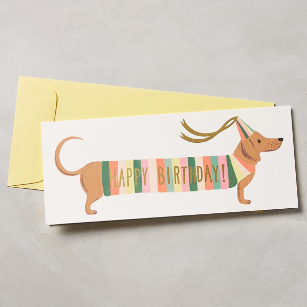 Dog Birthday Card