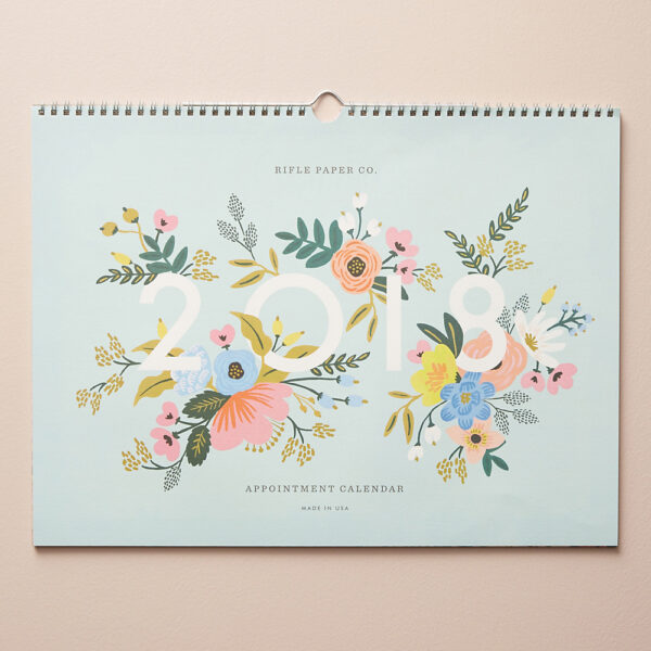 Botanical 2018 Calendar